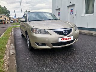 2007 Mazda 3 I (BK) Рестайлинг, серый, 399999 рублей, вид 3