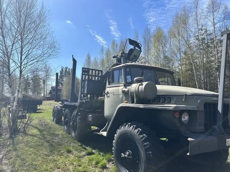 1991 Урал 375, зелёный, 3000000 рублей, вид 2