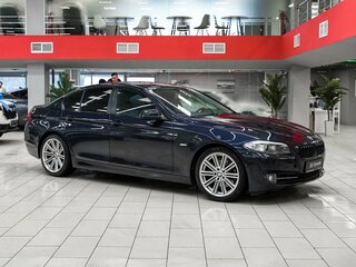 2012 BMW 5 серии 528i VI (F10/F11/F07), синий, 1450000 рублей, вид 3
