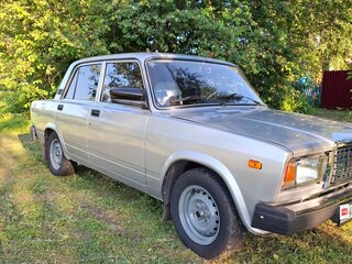 2011 Lada (ВАЗ) 2107, серебристый, 250000 рублей, вид 2