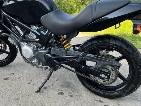 2007 Honda VTR 250, чёрный, 320000 рублей, вид 2