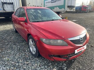 2003 Mazda 6 I (GG), красный, 119999 рублей, вид 2