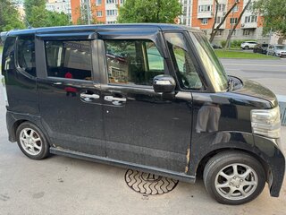 2016 Honda N-BOX I Рестайлинг, чёрный, 680000 рублей, вид 2