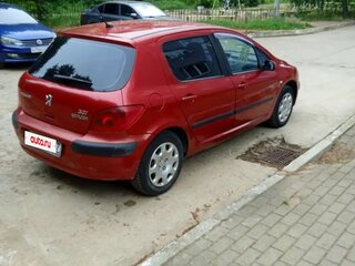2001 Peugeot 307 I, красный, 273000 рублей, вид 2
