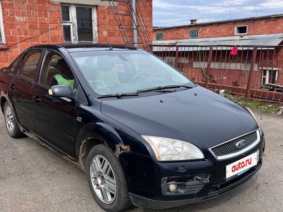 2007 Ford Focus II, чёрный, 275000 рублей - вид 1
