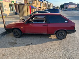 1990 Lada (ВАЗ) 2108, красный, 149000 рублей, вид 4
