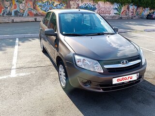 2014 Lada (ВАЗ) Granta I, коричневый, 475000 рублей, вид 3