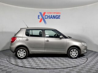2010 Skoda Fabia II Рестайлинг, серый, 429000 рублей, вид 4