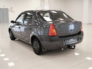 2007 Renault Logan I, серый, 191000 рублей, вид 4