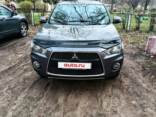 2012 Mitsubishi Outlander III, серый, 1350000 рублей, вид 3