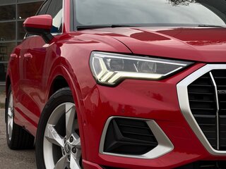 2020 Audi Q3 40 TFSI II (F3), красный, 2900000 рублей, вид 2