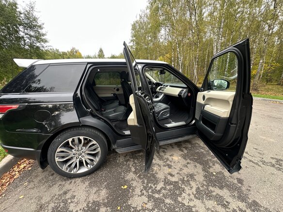 2013 Land Rover Range Rover Sport II, чёрный - вид 13