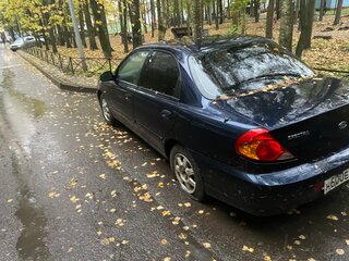 2008 Kia Spectra I Рестайлинг 2, синий, 200000 рублей, вид 3