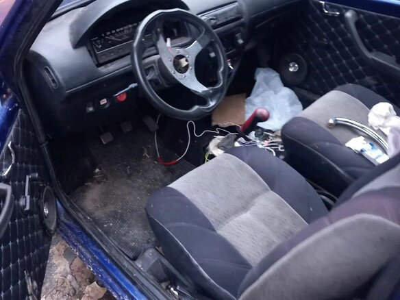 1999 Lada (ВАЗ) 1111 Ока СеАЗ, синий, 105000 рублей - вид 4