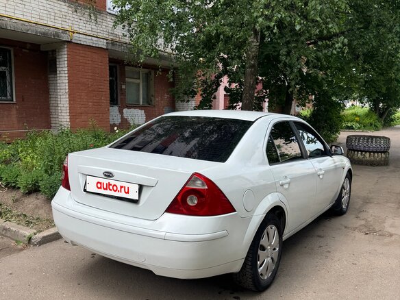 2002 Ford Mondeo III, белый, 350000 рублей - вид 3