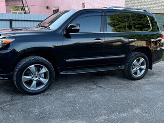 2013 Lexus LX 570 III Рестайлинг, чёрный, 4188000 рублей, вид 4