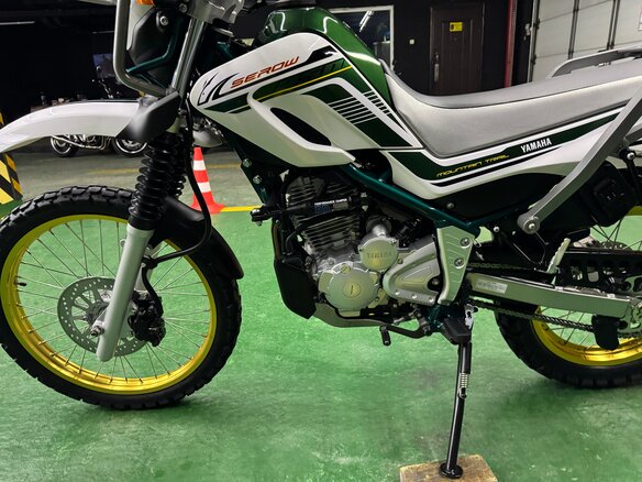2020 Yamaha XT250 Serow, зелёный, 715000 рублей - вид 10