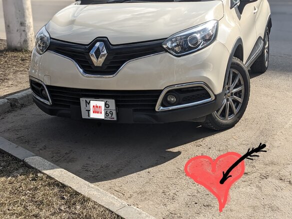 2016 Renault Captur I, бежевый, 1370000 рублей - вид 2