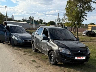 2012 Lada (ВАЗ) Granta I, чёрный, 150000 рублей, вид 2