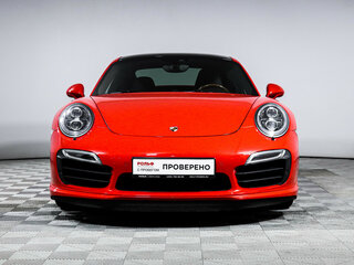 2014 Porsche 911 Turbo S VII (991), красный, 7750000 рублей, вид 2