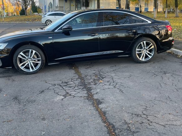2020 Audi A6 45 TFSI V (C8), чёрный, 3850000 рублей - вид 6