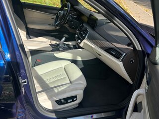 2020 BMW 5 серии 530d xDrive VII (G30/G31/G38), синий, 5100000 рублей, вид 5