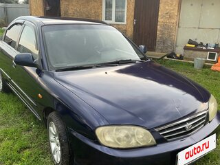 2007 Kia Spectra I Рестайлинг 2, синий, 230000 рублей, вид 4