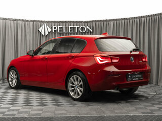 2017 BMW 1 серии 118i II (F20/F21) Рестайлинг, красный, 1560000 рублей, вид 4