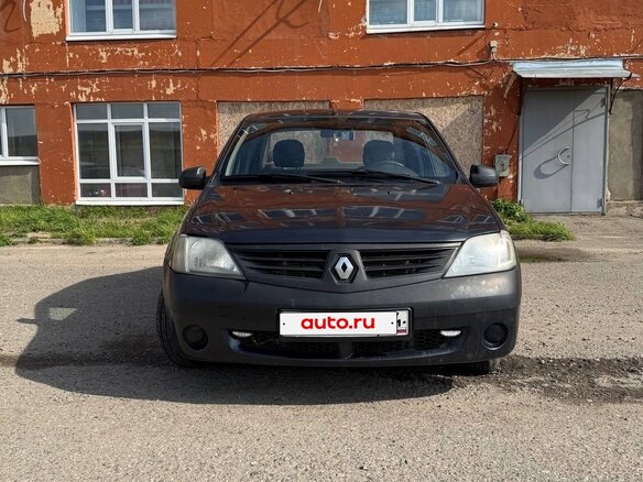 2009 Renault Logan I, серый, 350000 рублей