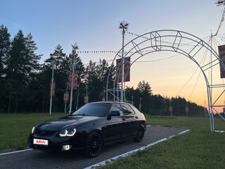 2011 Lada (ВАЗ) Priora I, чёрный, 450000 рублей, вид 2