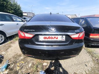 2009 Hyundai Sonata VI (YF), чёрный, 505750 рублей, вид 5