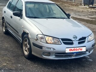 2000 Nissan Almera II (N16), серебристый, 130000 рублей, вид 3
