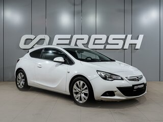 2014 Opel Astra GTC J Рестайлинг, белый, 899000 рублей, вид 1