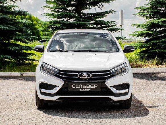 2026 Lada (ВАЗ) Vesta CNG I Рестайлинг (NG), белый - вид 3