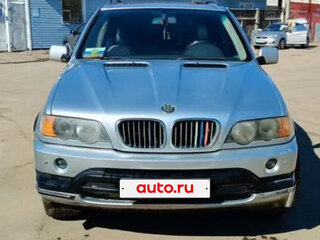2001 BMW X5 3.0i I (E53), серебристый, 770000 рублей, вид 5