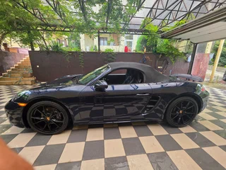 2020 Porsche Boxster IV 718 (982), синий, 5550000 рублей, вид 2