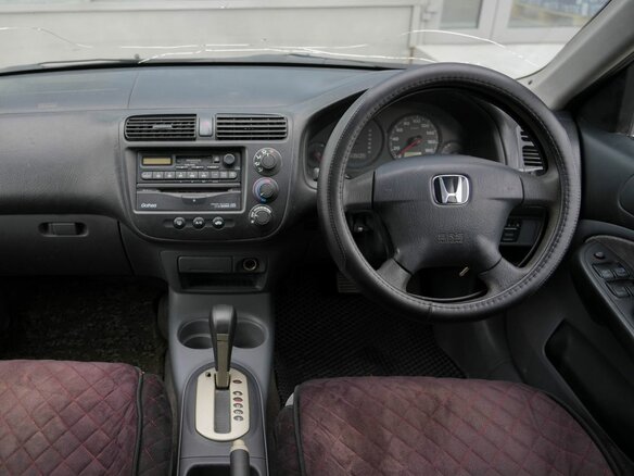 2001 Honda Civic Ferio III, синий, 350000 рублей - вид 17