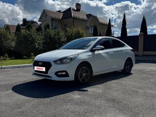 2018 Hyundai Solaris II, белый, 1549999 рублей, вид 1