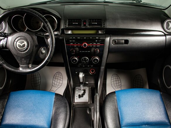 2008 Mazda 3 5-speed I (BK) Рестайлинг, синий, 759000 рублей - вид 11