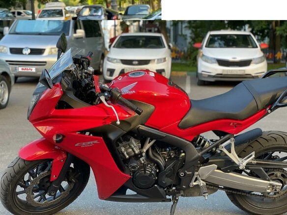 2014 Honda CBR 650F, красный, 650000 рублей - вид 1