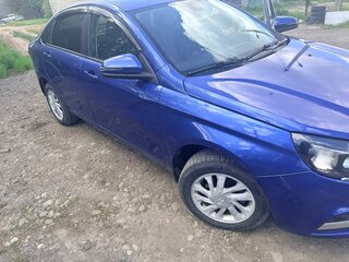 2020 Lada (ВАЗ) Vesta I, синий, 1150000 рублей, вид 4