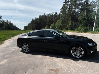 2018 Audi A5 II (F5), чёрный, 2700000 рублей, вид 5
