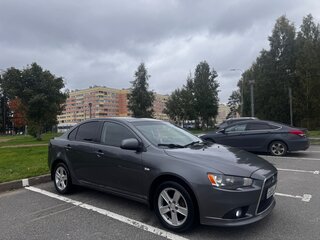 2011 Mitsubishi Lancer X Рестайлинг, серый, 650000 рублей, вид 3
