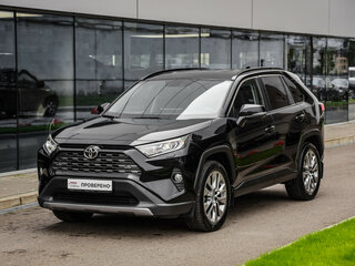 2022 Toyota RAV4 V (XA50), чёрный, 3350000 рублей, вид 3