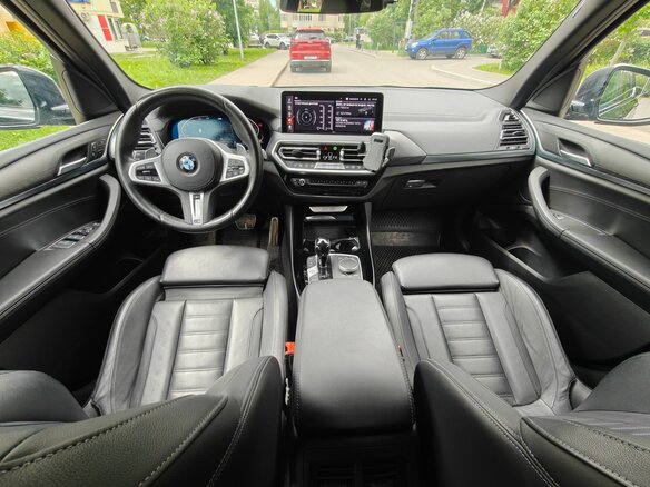 2021 BMW X3 30d xDrive III (G01) Рестайлинг, чёрный - вид 6