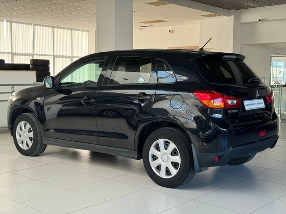 2014 Mitsubishi ASX I Рестайлинг, чёрный, 1240000 рублей - вид 5