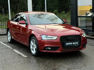 2013 Audi A4 IV (B8) Рестайлинг, красный, 1399000 рублей, вид 1
