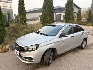 2017 Lada (ВАЗ) Vesta I, серебристый, 910000 рублей, вид 1
