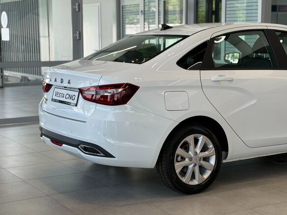 2026 Lada (ВАЗ) Vesta CNG I Рестайлинг (NG), белый, 2105000 рублей - вид 8