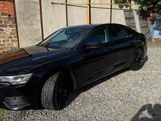2020 Audi A6 40 TFSI V (C8), чёрный, 3600000 рублей, вид 4